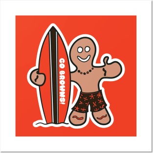 Surfs Up for the Cleveland Browns! Posters and Art